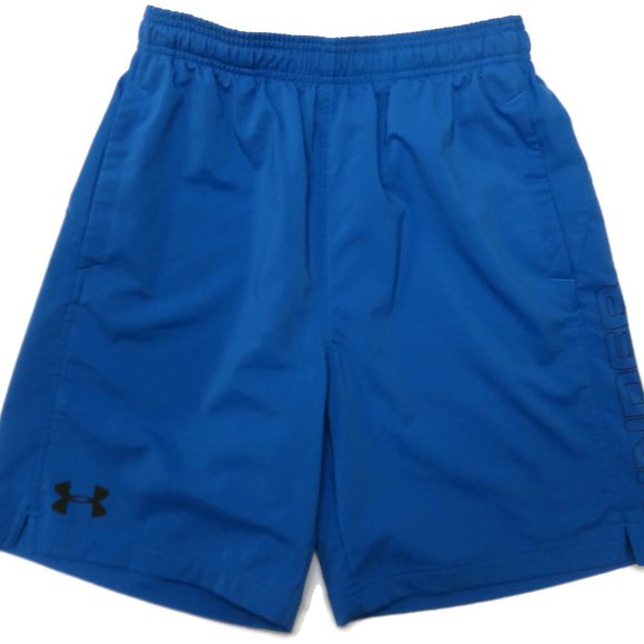 Under Armour Mens Raid Shorts Blue Medium Loose